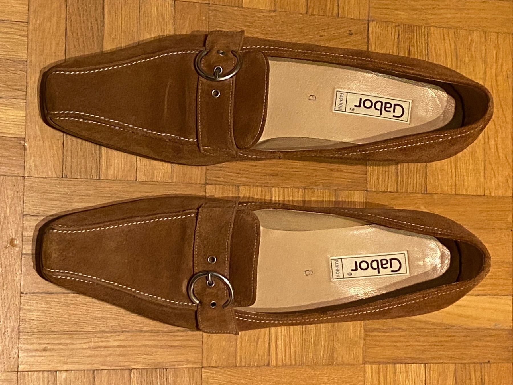 Gabor Scarpe da donna: Gabor Wildleder Pumps hellbraun, Grösse 39, neu – Usato da Dietlikon venduto da Trukaip 1