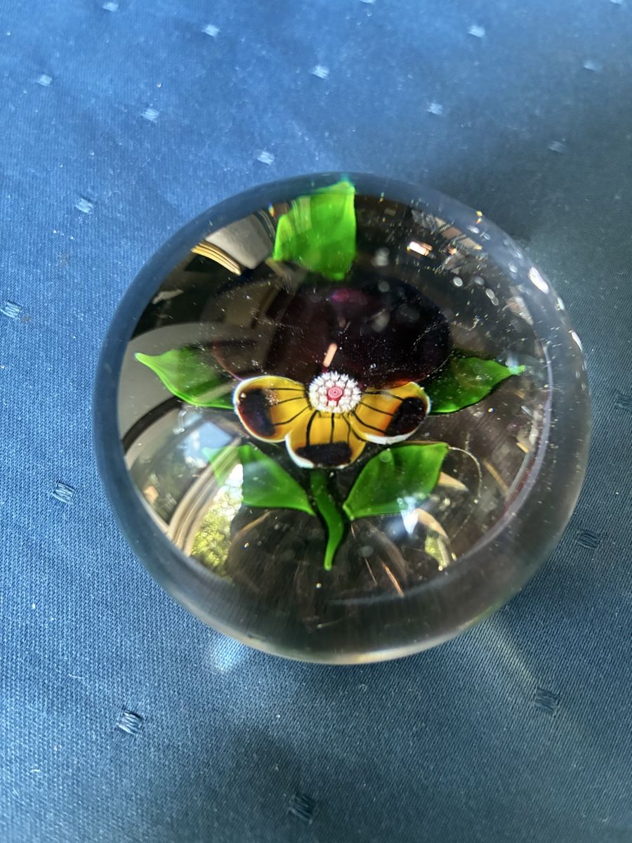 Baccarat Bicchieri: Baccarat Paperweight 19. JH – Usato da Dornach venduto da Rosengarten 3