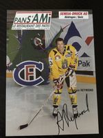 Autogramm-Karte Alain Reymond mit Unterschrift