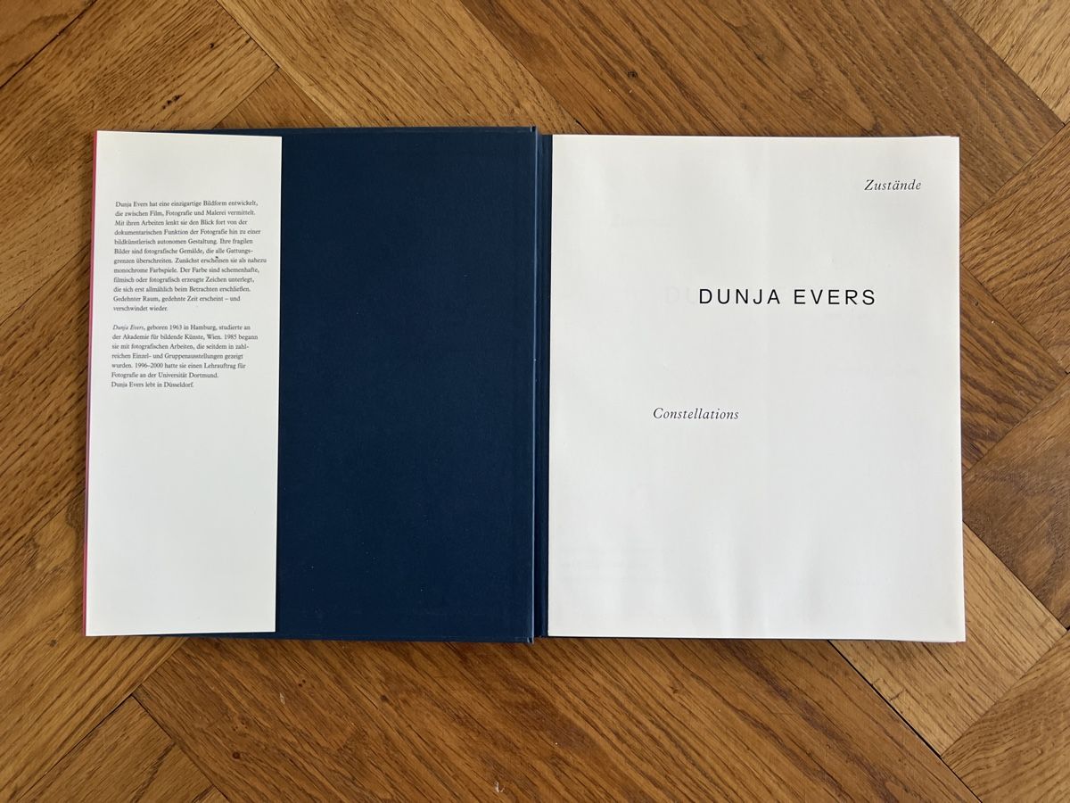 Libri: Dunja Evers, Zustände - Constellations, Fotobuch – Usato da Ennetbaden venduto da mapa05 1