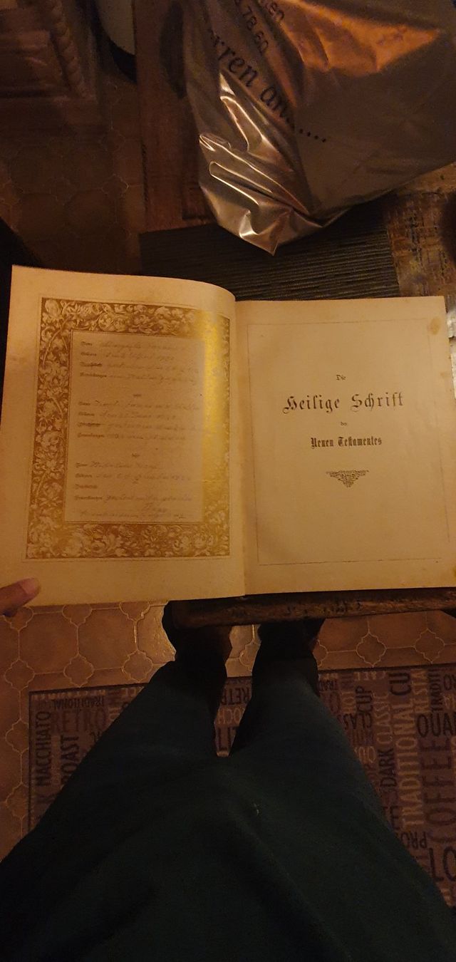 Libri: Buch Das Neue Testament illustriert 1892 – Usato da Baden venduto da Hilda7 6