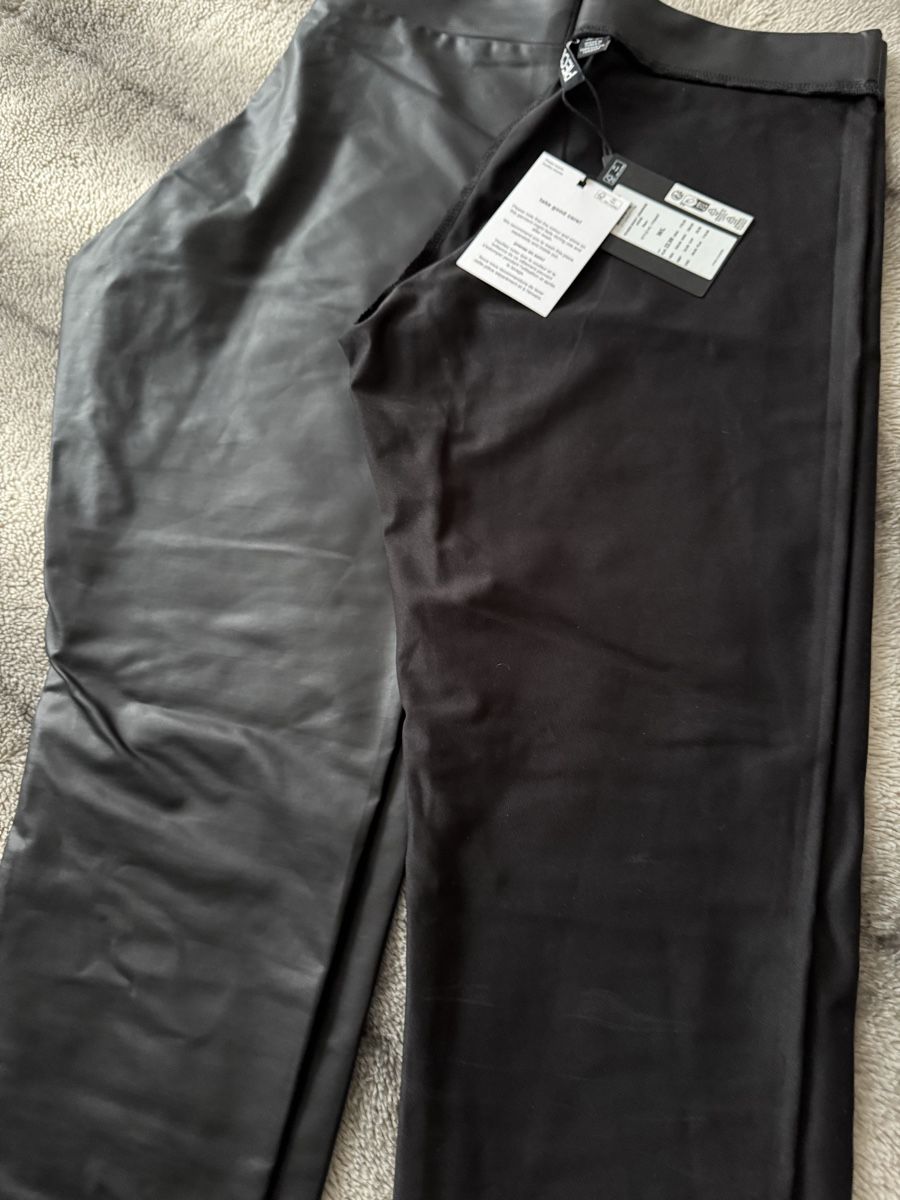 Pieces Leggings: Pieces 2 Kunstleder Leggings Gr. M – Nuovo e nell'imballaggio originale da Buchs SG venduto da am321 2