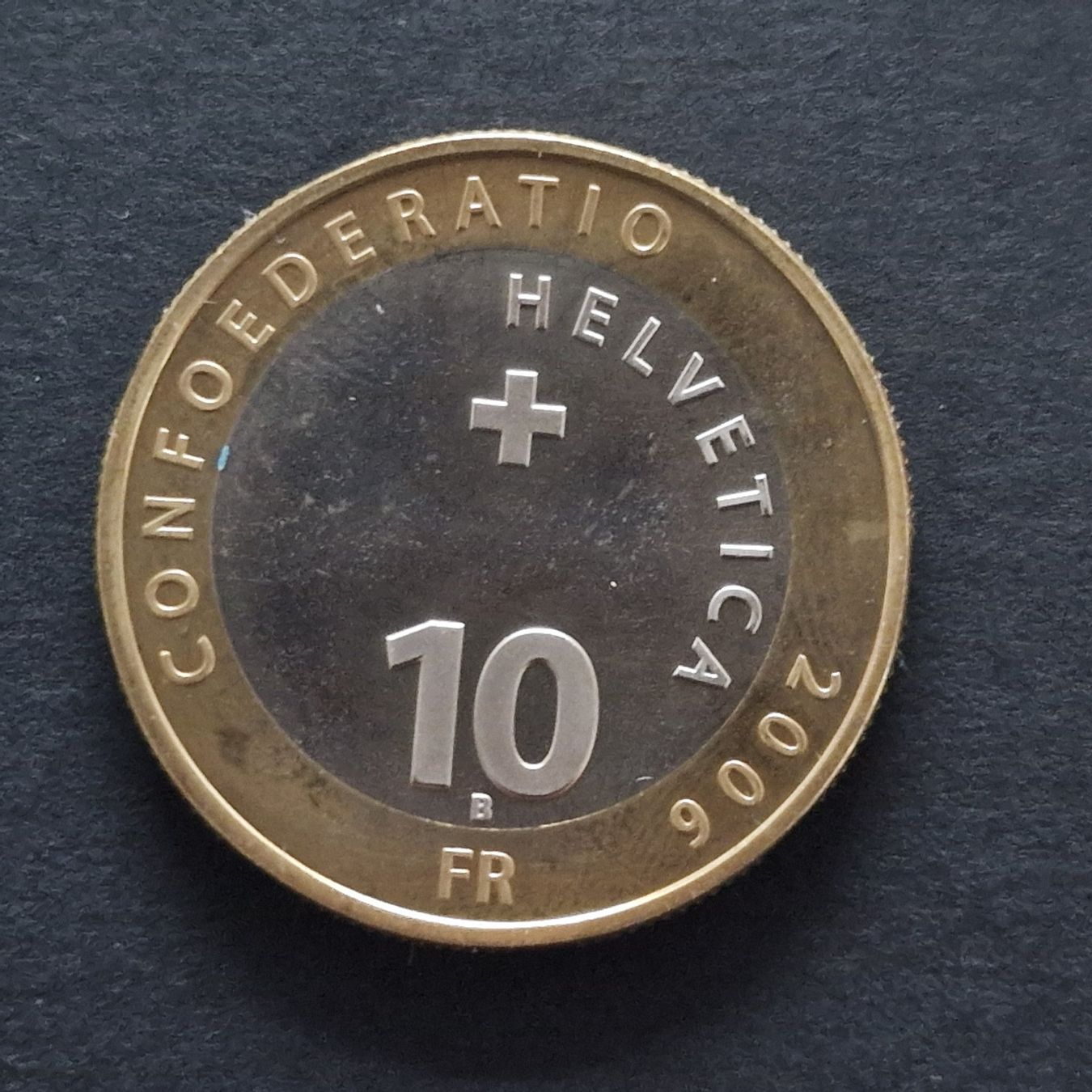 Alle Münzen: CHF 10.- commémorative 2006 – Gebraucht aus Bouveret von psv01 3