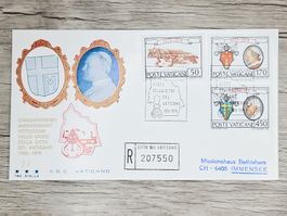 CL05 Enveloppe + Timbre Poste Vaticane 1979