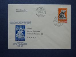 1940 Pro Patria B4 auf FDC