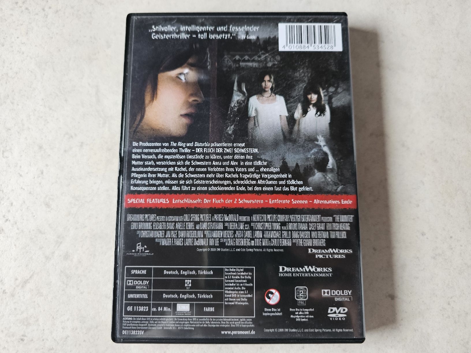 Tutti i DVDs: Der Fluch der 2 Schwestern – Usato da Schneisingen venduto da backstore24 1