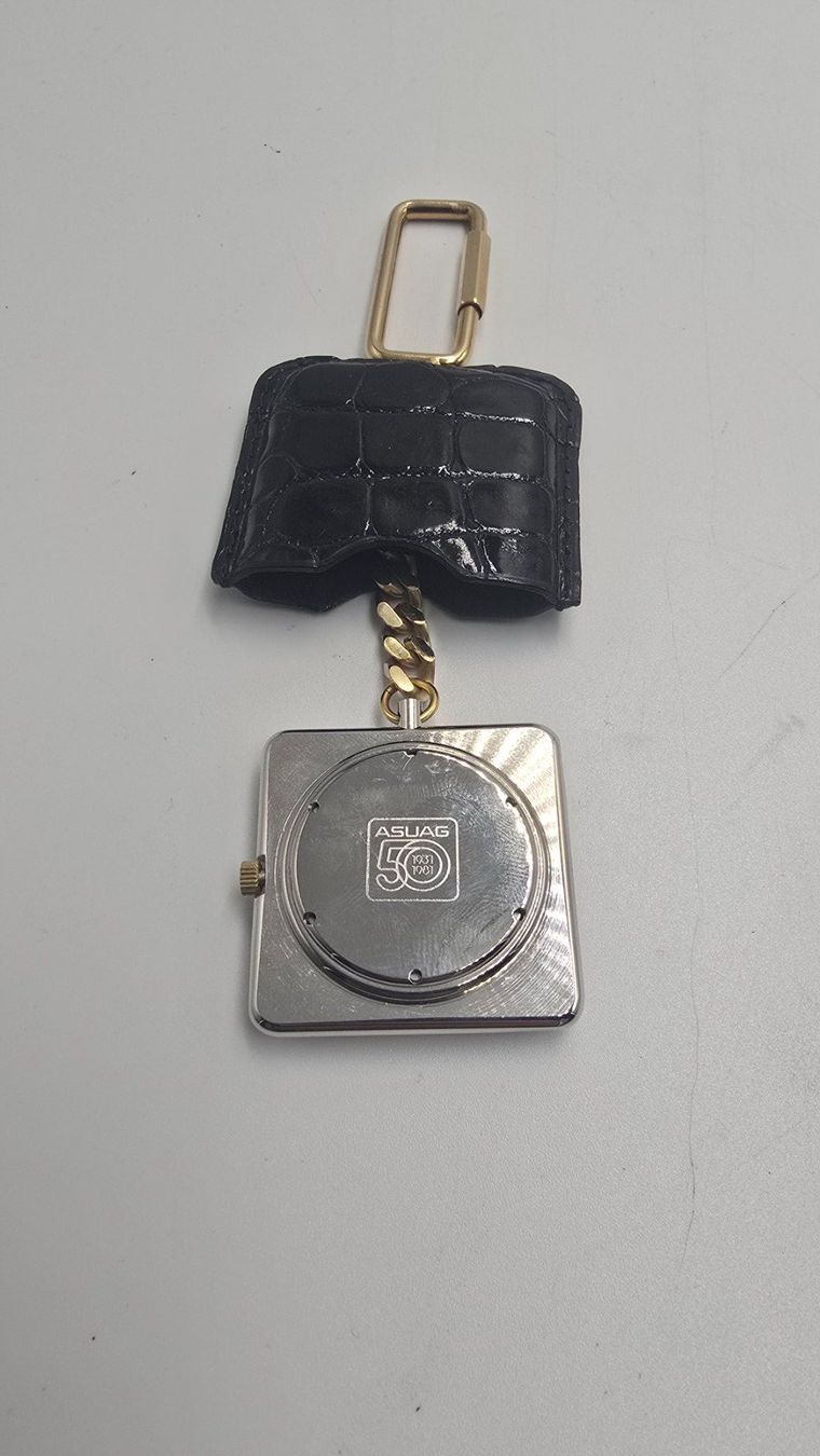 Wecker: ASUAG pendulette de bureau-reveil – Defekt aus La Chaux-de-Fonds von curtitswisswatches 3