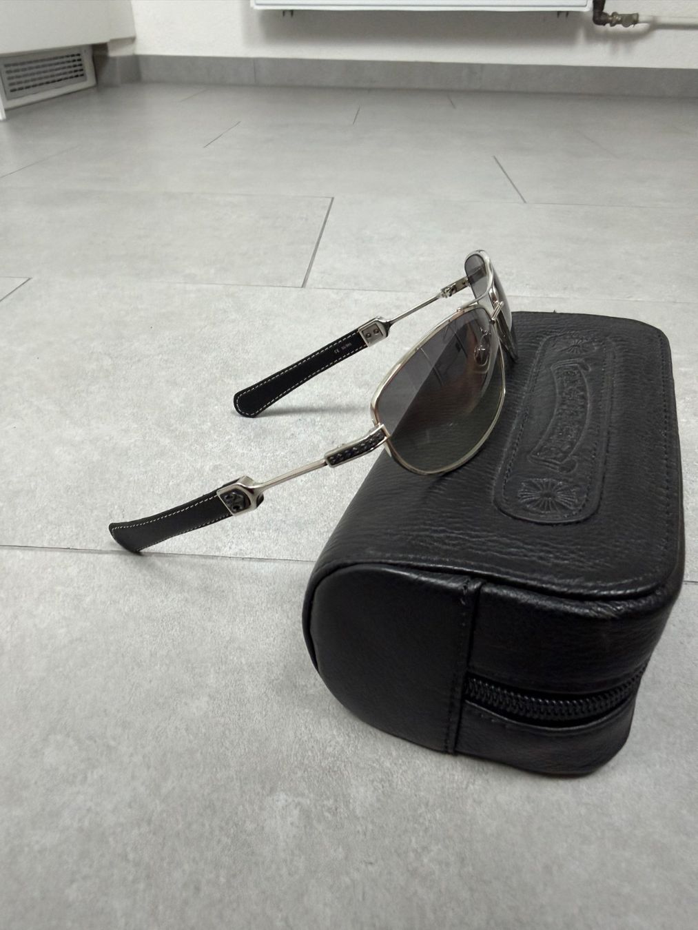 Chrome Hearts Occhiali & Lenti: Chrome Hearts GALAXIE Aviator Sunglasses – Usato da Biel/Bienne venduto da sami0788480082 8