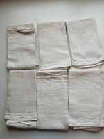 6 schöne alte Leinentücher, Küchentücher, Geschirrtücher