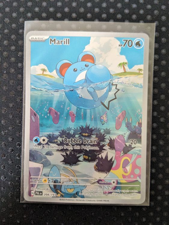 Pokémon Paldea Evolved - Marill 204/193 ( EN ) (Neu (gemäss ...