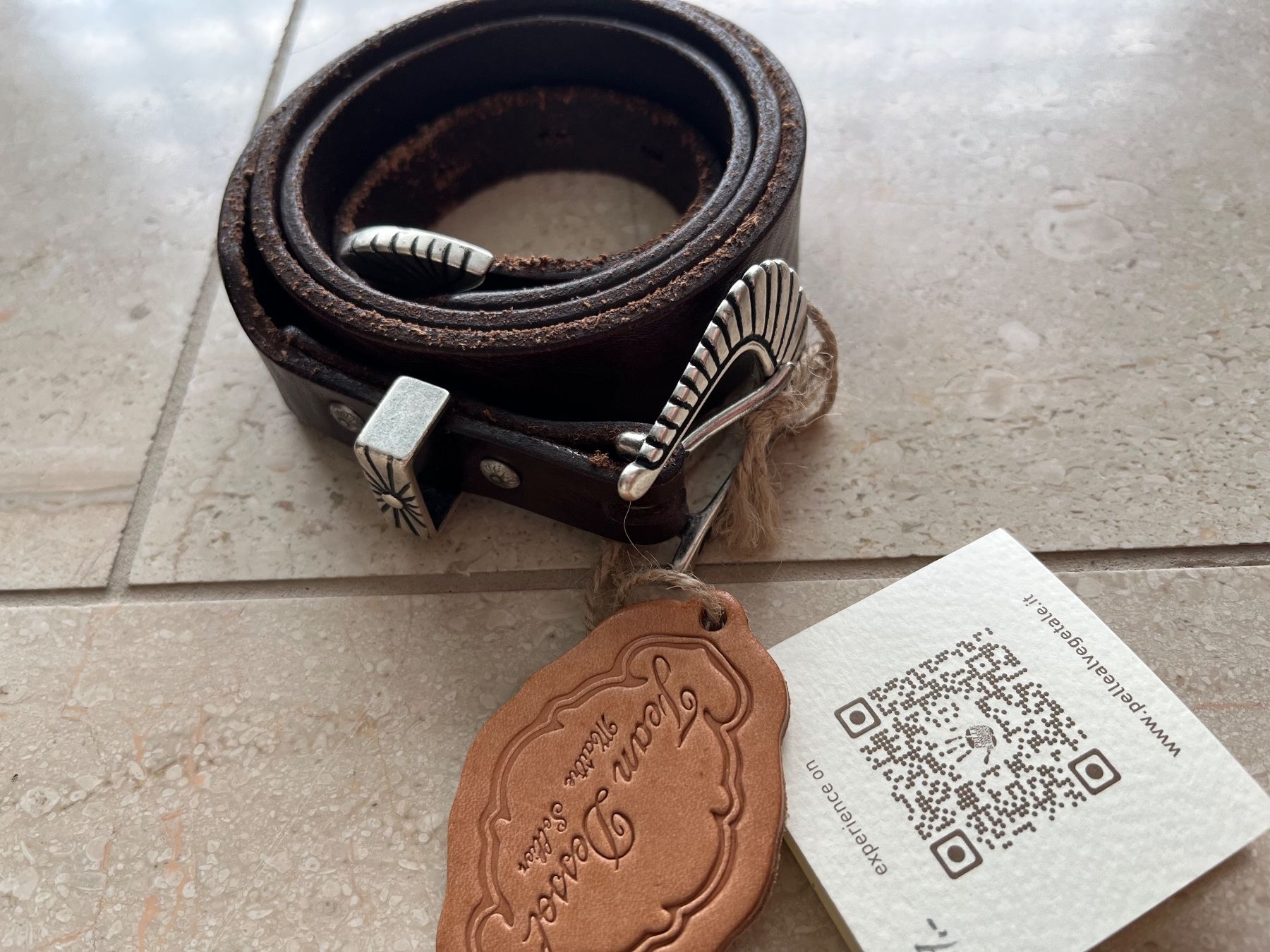 Cinture: Jean Dessel Belt Brown - 95 cm – Usato da Wangen b. Olten venduto da ricochet56