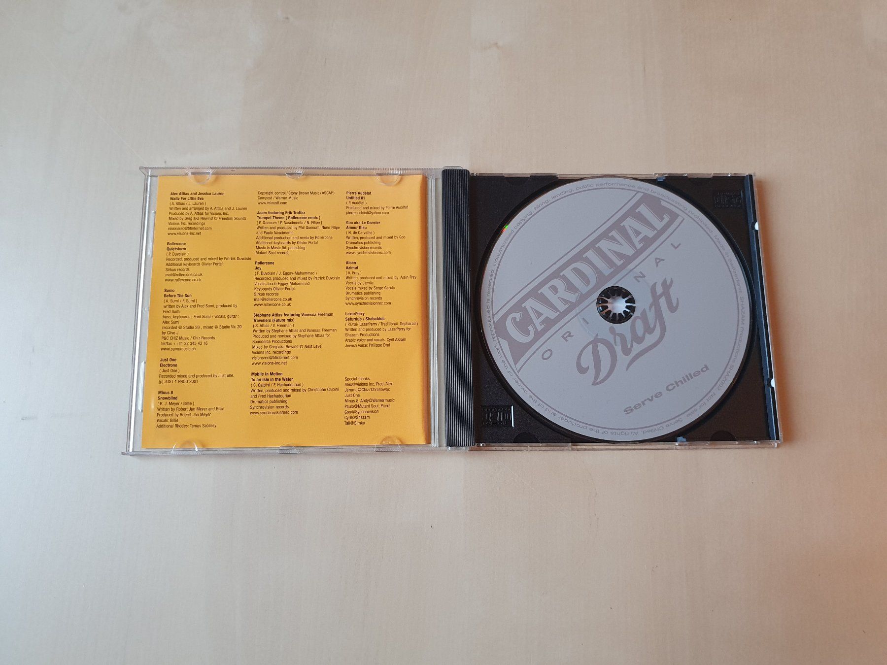 CD: Serve Chilled DJ Rollercone – Usato da Stansstad venduto da collectorsshop 2