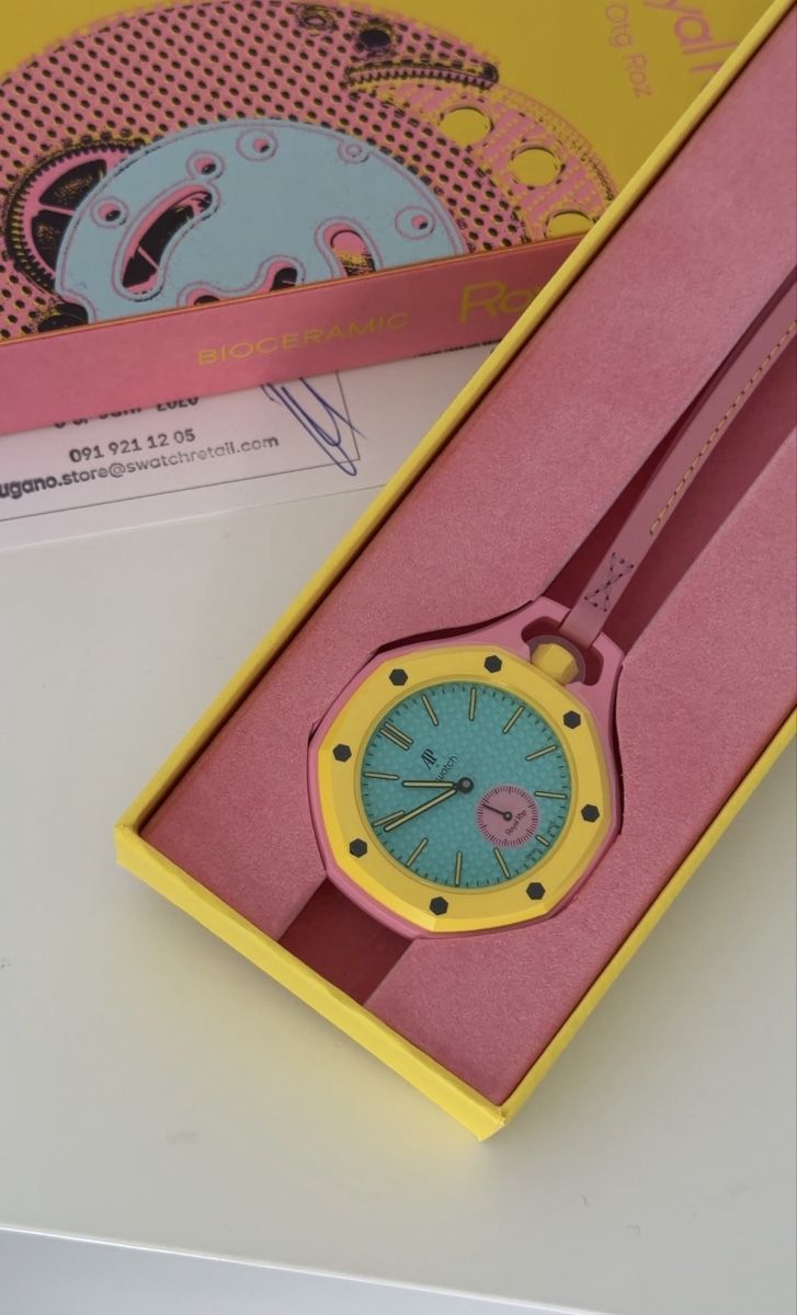 Swatch Orologi: Audemars Piguet x Swatch watch – Nuovo e nell'imballaggio originale da Paradiso venduto da viorea