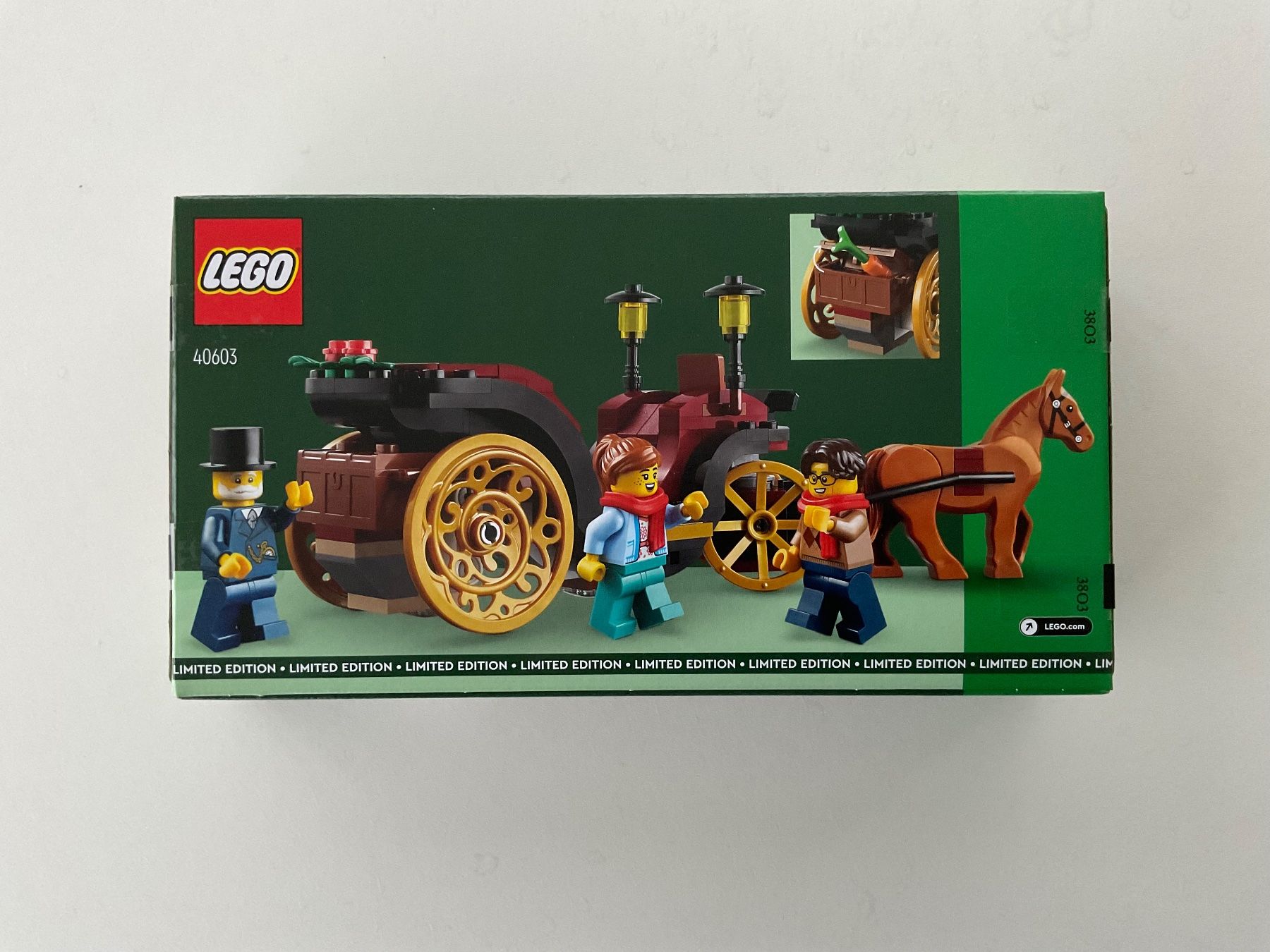 Lego Baukästen: Lego 40603 Creator Winterliche Kutsche NEU/OVP – Neu und originalverpackt aus Schlieren von Palace_of_Bricks 1