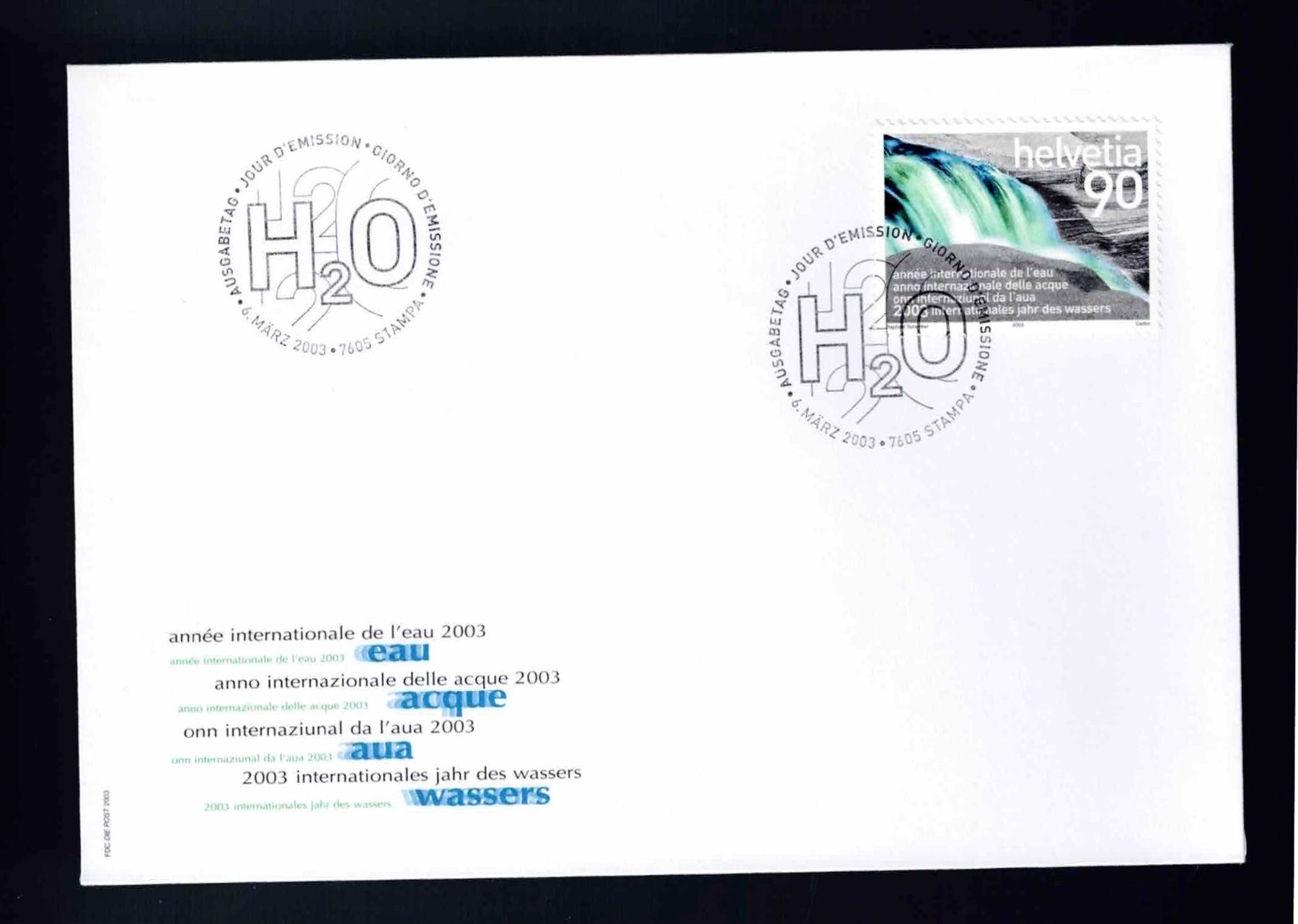 Tous les timbres: CH FDC Einzelmarke 2003 – D'occasion à Koblenz par Markenhimmel