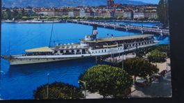 Antike Postkarte Genève