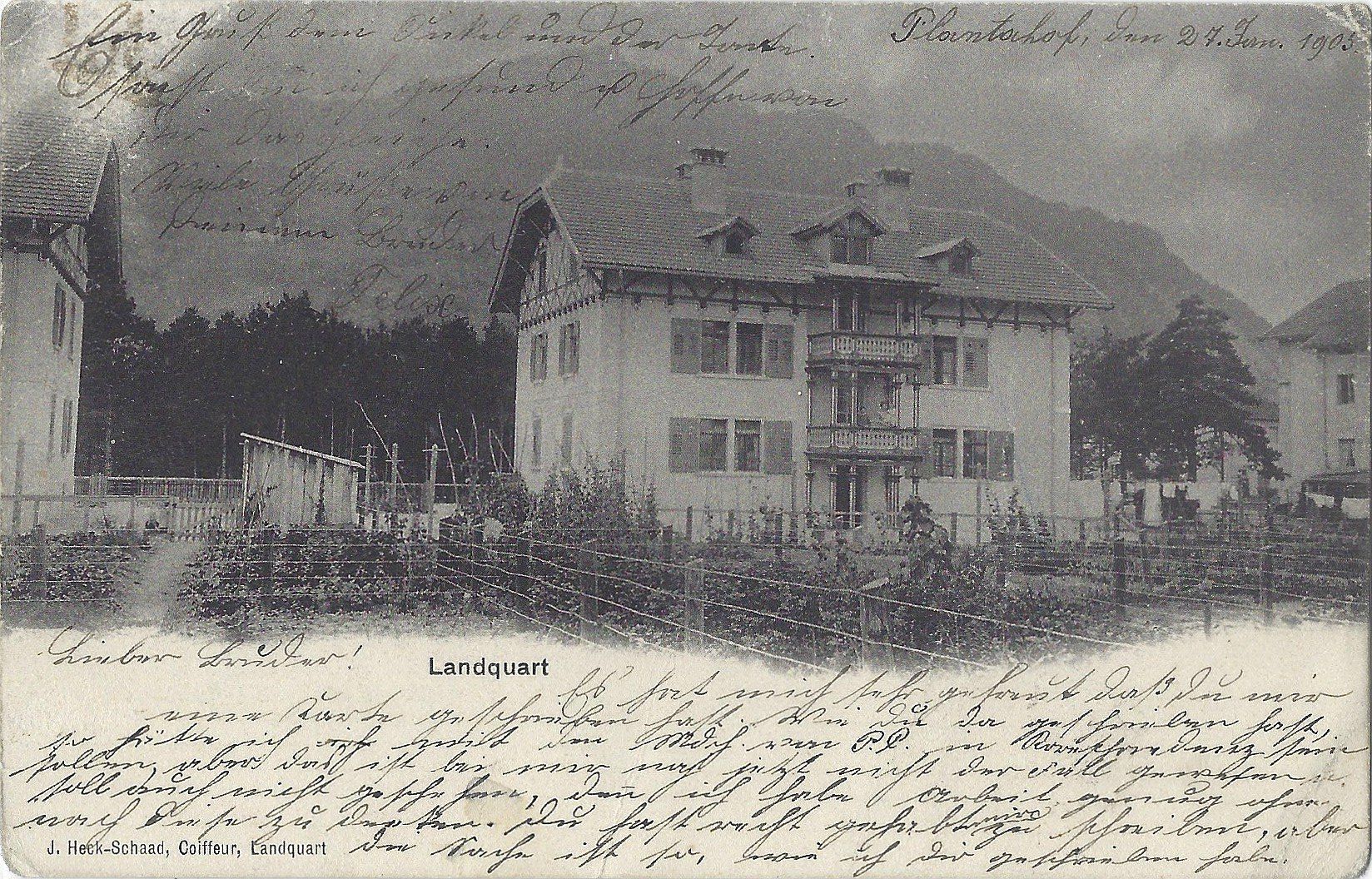 Cartes postales: Landquart – D'occasion à Bütschwil par Jackson1A