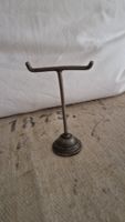 Kleiner Halter Metall antik Vintage Schuhständer ca. 14 cm