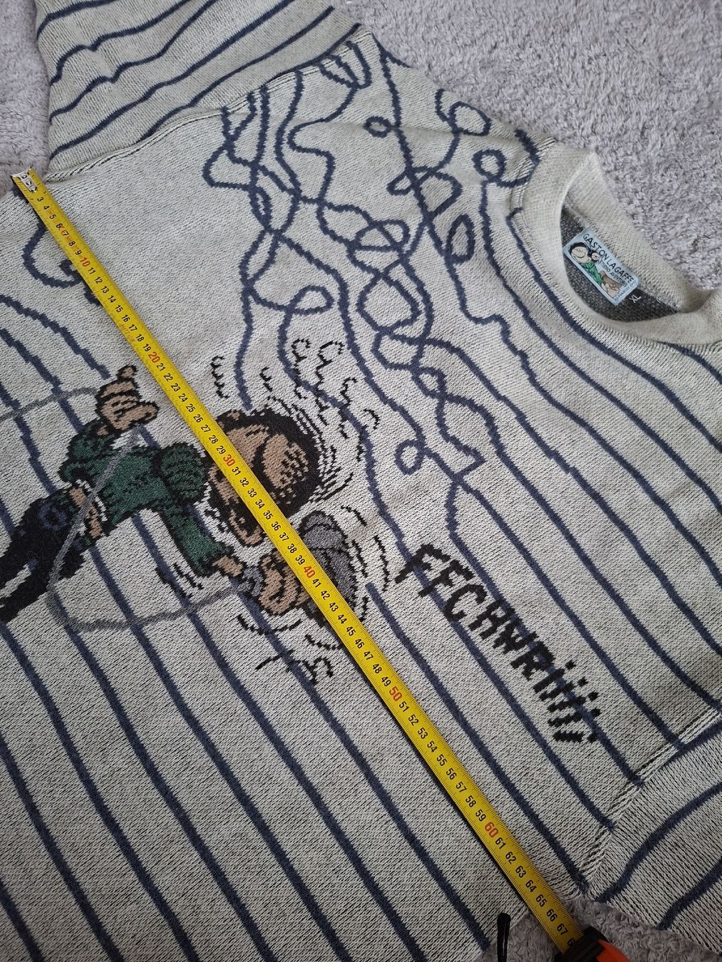 Fumetti: Pull Gaston Lagaffe 1997Studio Aventures beige taille XL – Usato da Renens VD venduto da ser_j2fn 2
