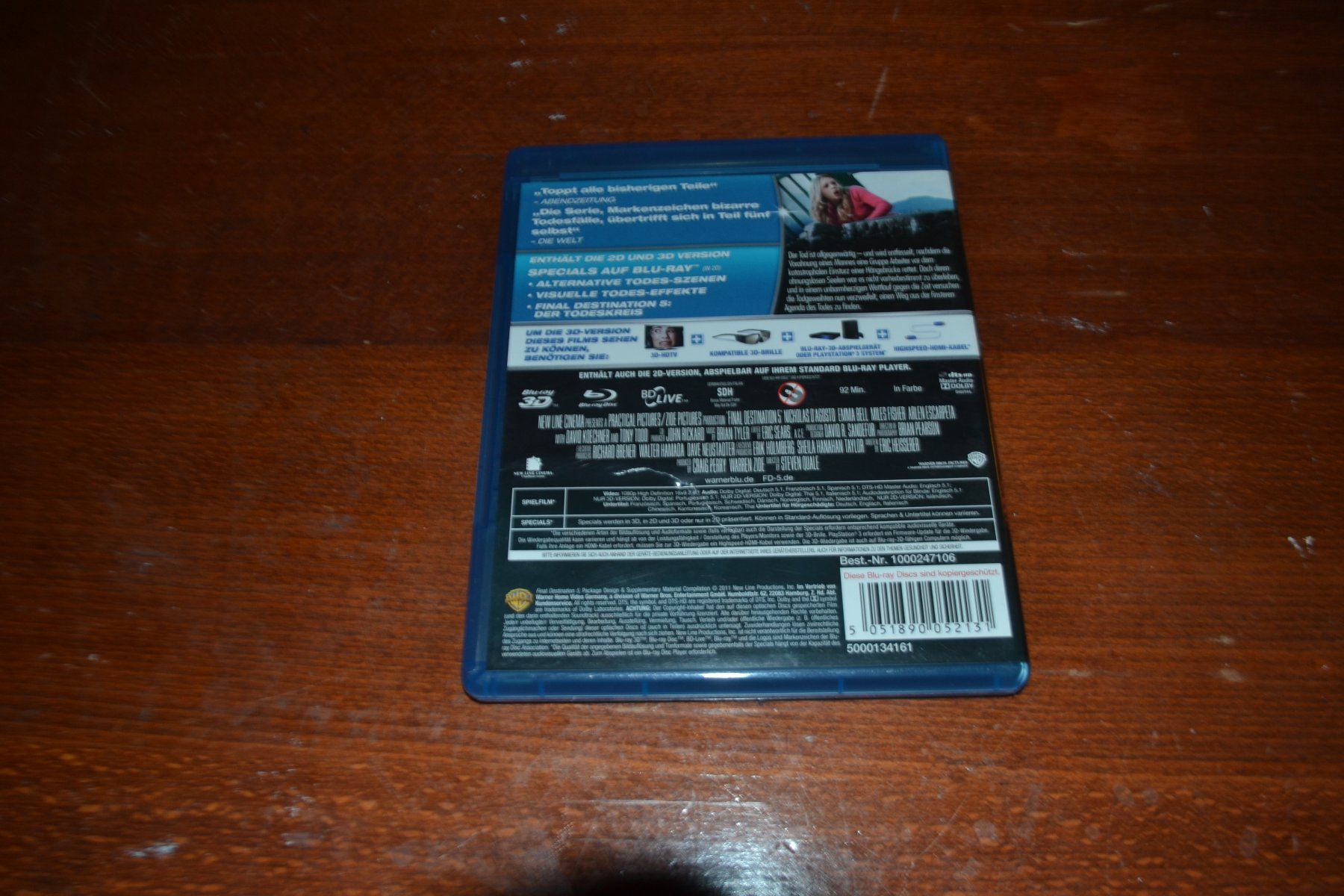 Tutti i DVDs: Final Destination 5 in 3D – Usato da Laupen ZH venduto da chefdom 1