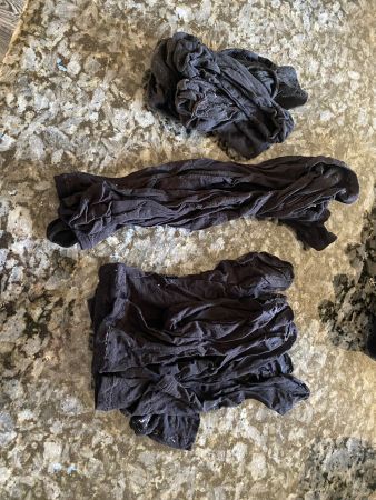 diverse Nylon-Socken schwarz