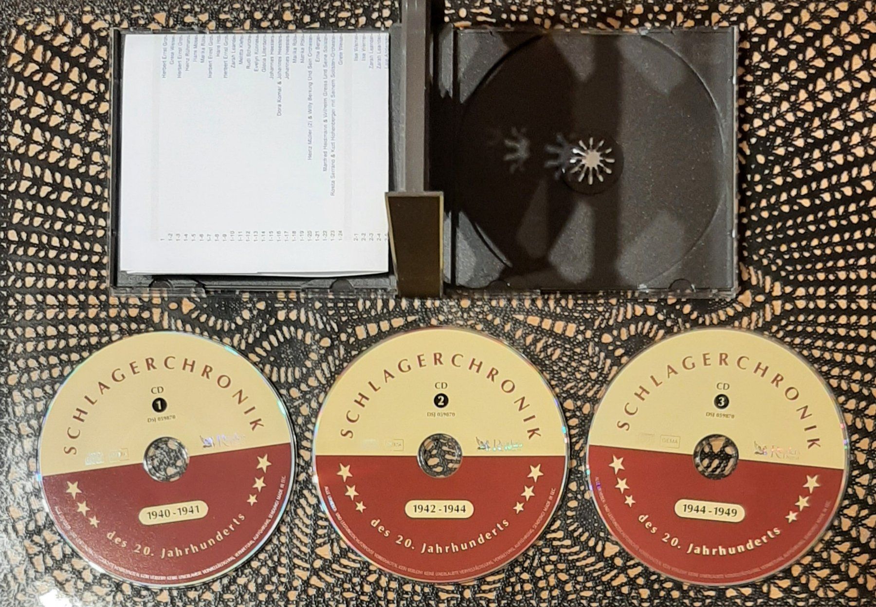 CD: Schlagerchronik - 1940-1949, DE Schlager Compilation 2004 – Usato da Amriswil venduto da Celini3 2