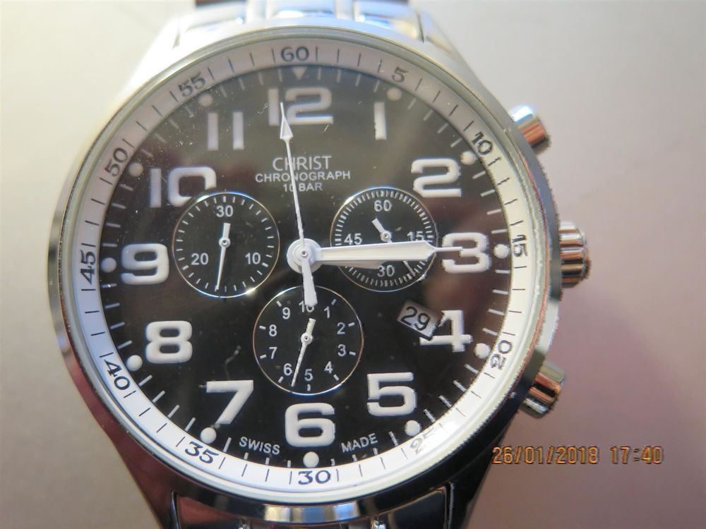 Christ Chronograph Batterie wechseln Kaufen auf Ricardo