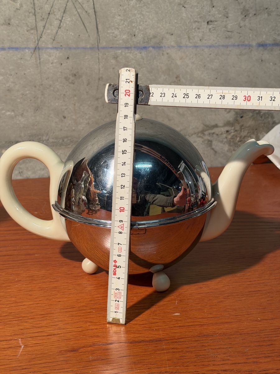 Théières: Vintage Round Teapot - 1920-30’s – D'occasion à Lausanne par artnouveau04 6