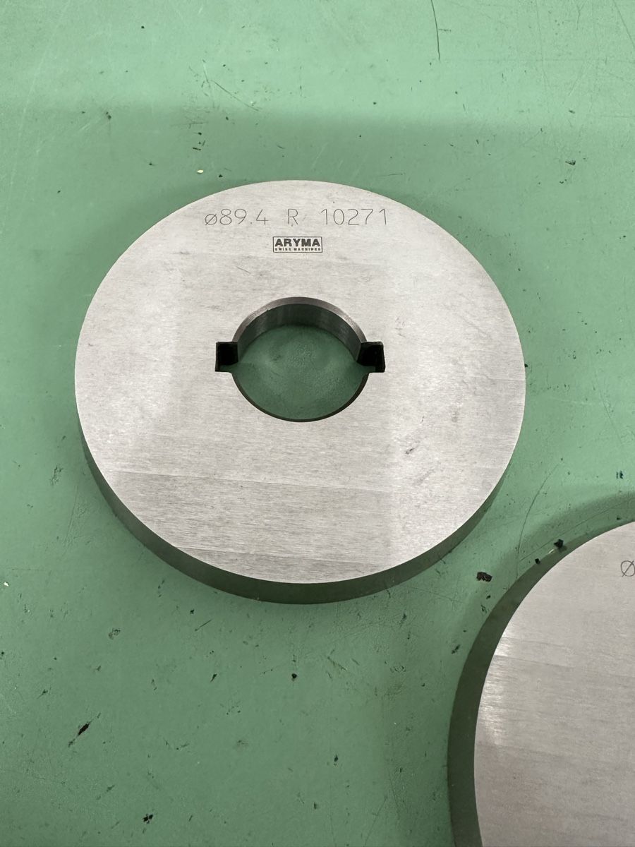 Tutti gli attrezzi: runde Cutterklinge, Round cutter blade.  – Usato da Aarberg venduto da SNMachines 3