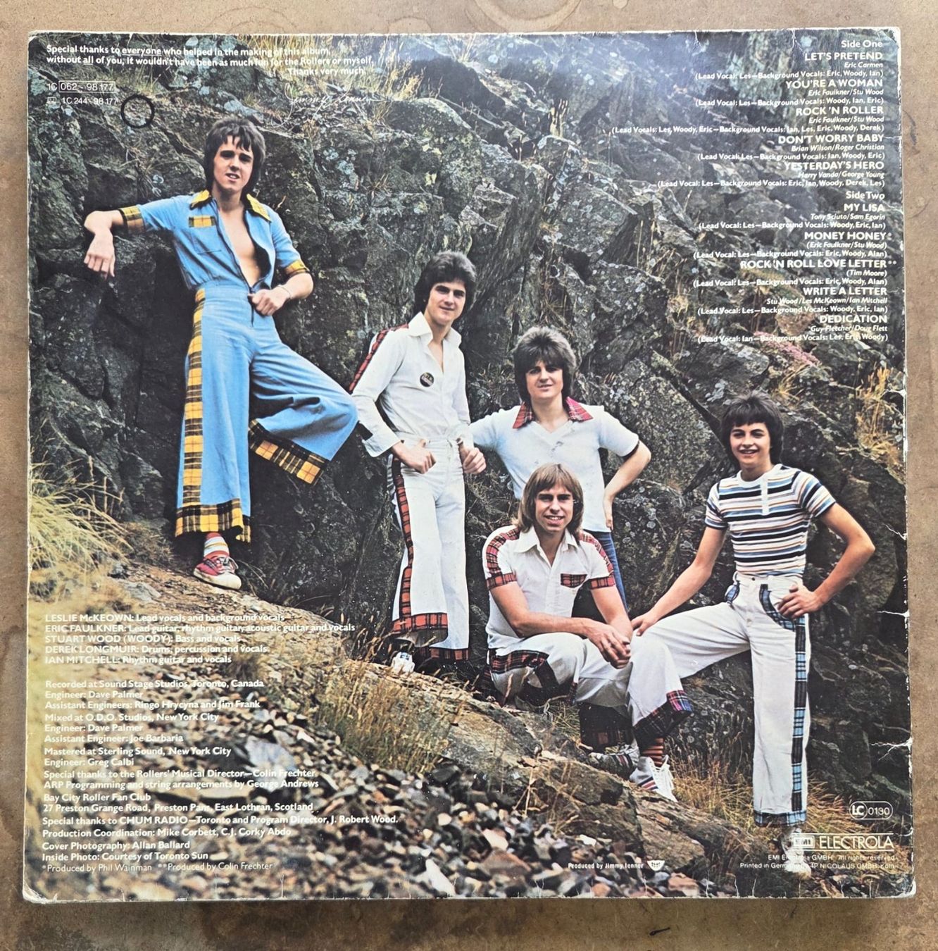 Dischi in vinile: Bay City Rollers - Dedication - Seltenes Vinyl – Usato da Ettenhausen TG venduto da elgravuro 1