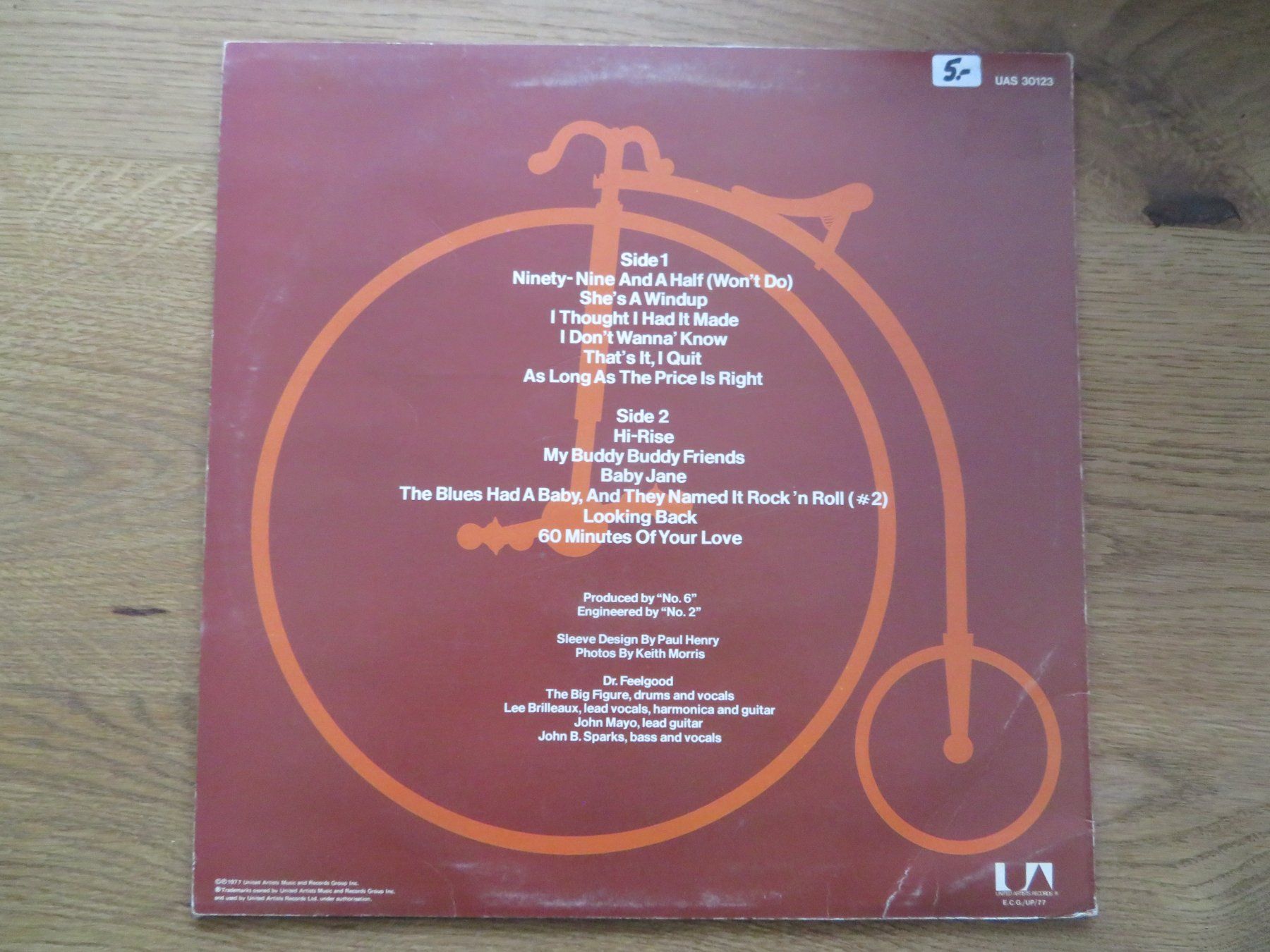 Dischi in vinile: DR FEELGOOD BE SEEING YOU – Nuovo (secondo la descrizione) da Zürich venduto da max_cp5f 1
