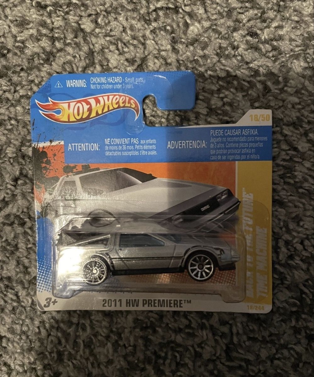 Hot Wheels Modellini d'auto: Hot Wheels DeLorean Back to Future Time Machine 2011  – Usato da Villars-sur-Glâne venduto da Mitodc2