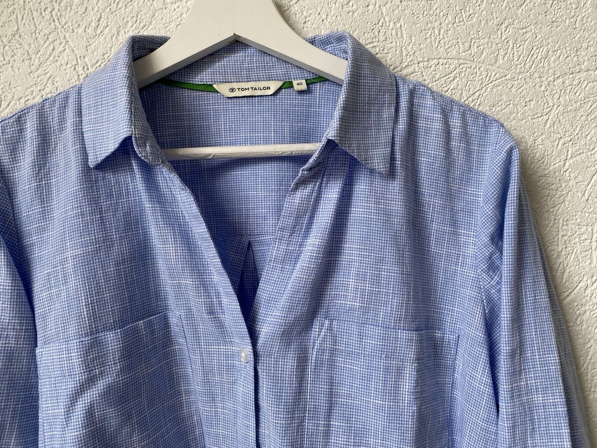 Tom Tailor Camicette: Tom Tailor lässige Bluse, hellblau, Gr.  40, Top Zustand! – Usato da Homberg b. Thun venduto da Homata 1