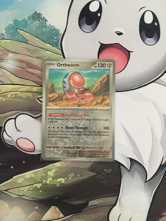 Pokemon Orthworm Reverse EN Paldea 151/193 | Kaufen auf Ricardo