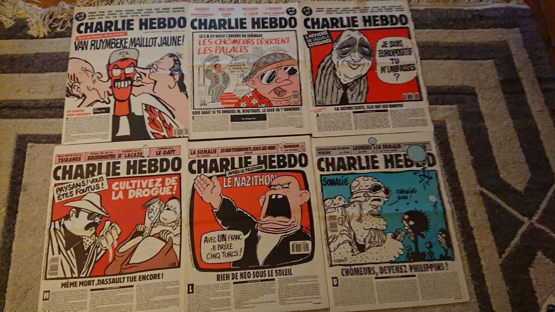 Fumetti: Charlie Hebdo lot – Usato da Cortaillod venduto da signep