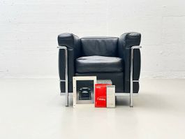 LC2 Sessel von Le Corbusier für Cassina, 1974er