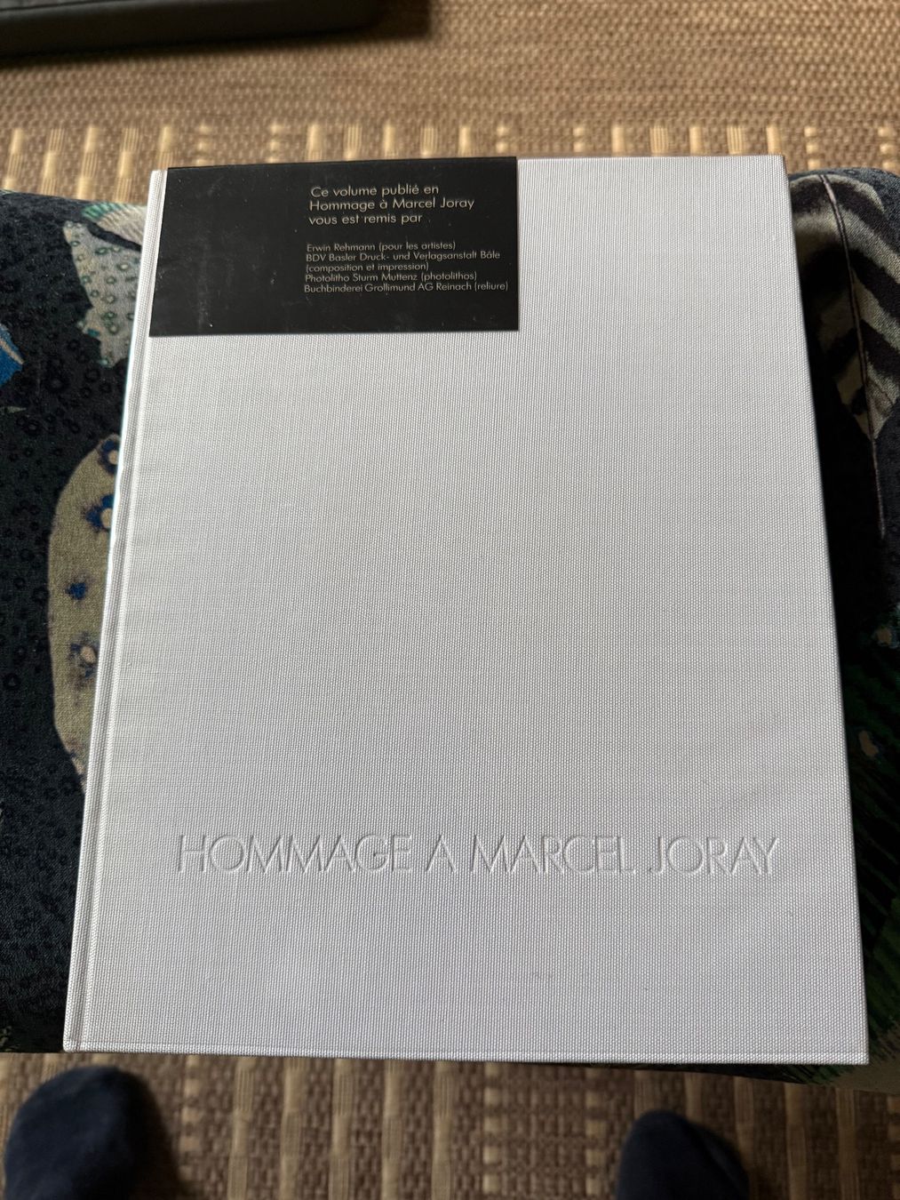 Libri: Hommage à Marcel JORAY – Usato da Bern venduto da Jwpm66