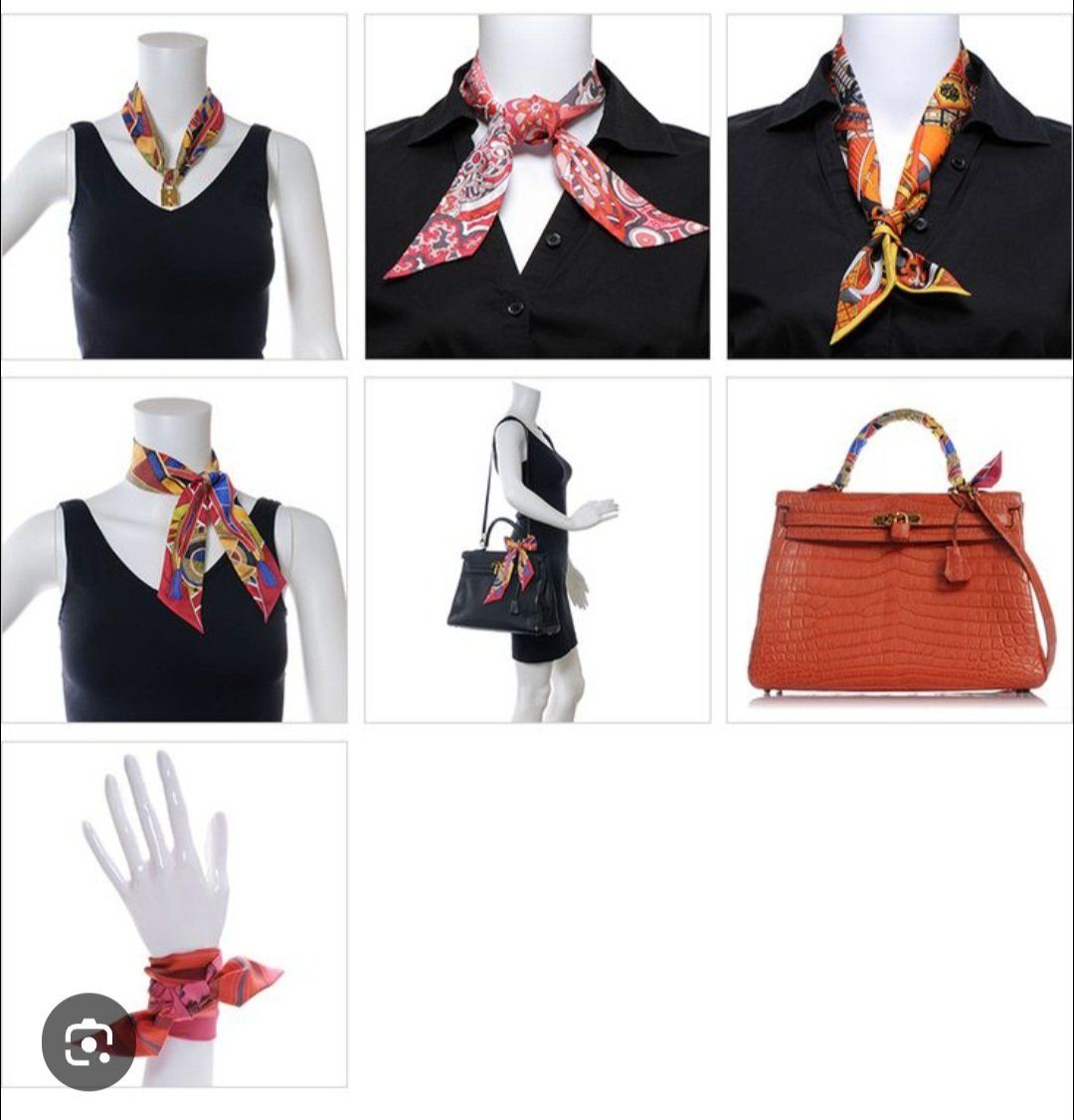 Foulard & Sciarpe: COLLER TWILLY, VIELSEITIG UND HÜBSCH, NEU!! – Nuovo (secondo la descrizione) da Möriken AG venduto da rowyta 3