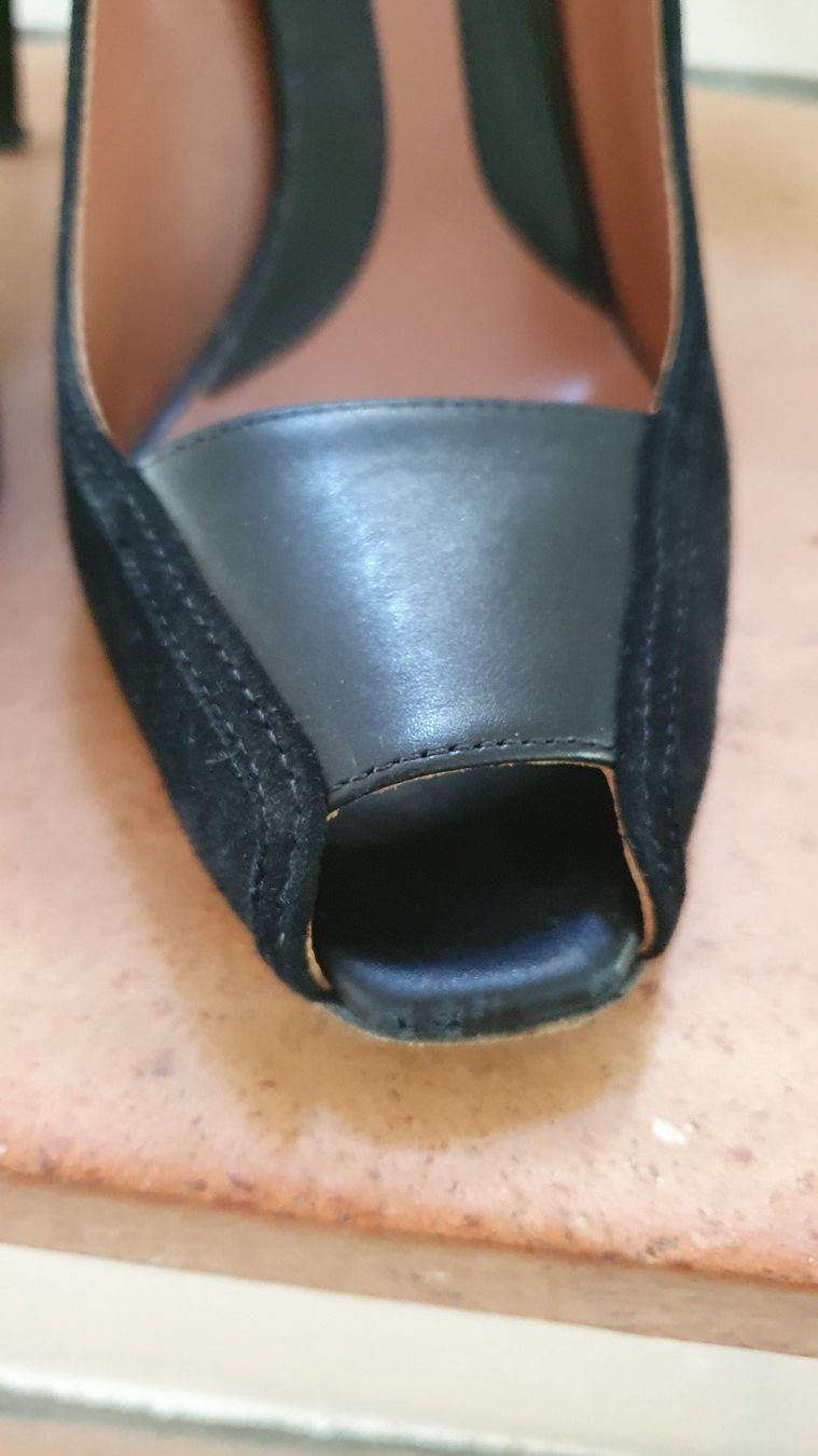 Sportmax Damenschuhe: Elegante, bequeme Peeptoes – Gebraucht aus Jona von Lucie.P 5