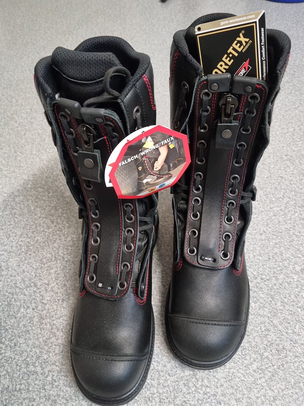 Scarpe da uomo: Feuerwehrstiefel / Haix – Nuovo e nell'imballaggio originale da Volketswil venduto da brandhaus