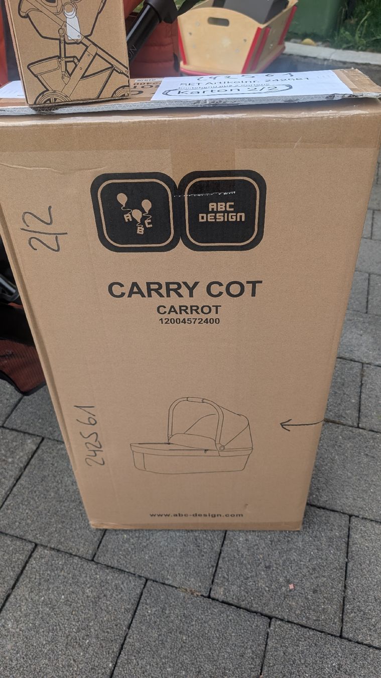 ABC Design Kinderwagen: ABC design Salsa Run Carrot – Gebraucht aus Rickenbach LU von Schnoerzu82 2