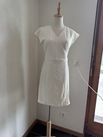 Vero Moda summer dress, white, size S