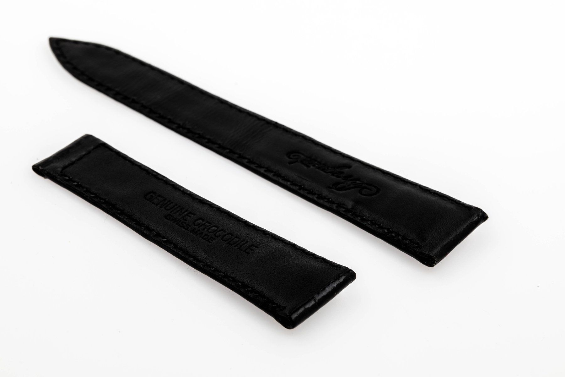 Bracciali & Braccialetti: Breguet black shiny crocodile strap 19mm NEW – Nuovo (secondo la descrizione) da Epalinges venduto da bracelet123 1
