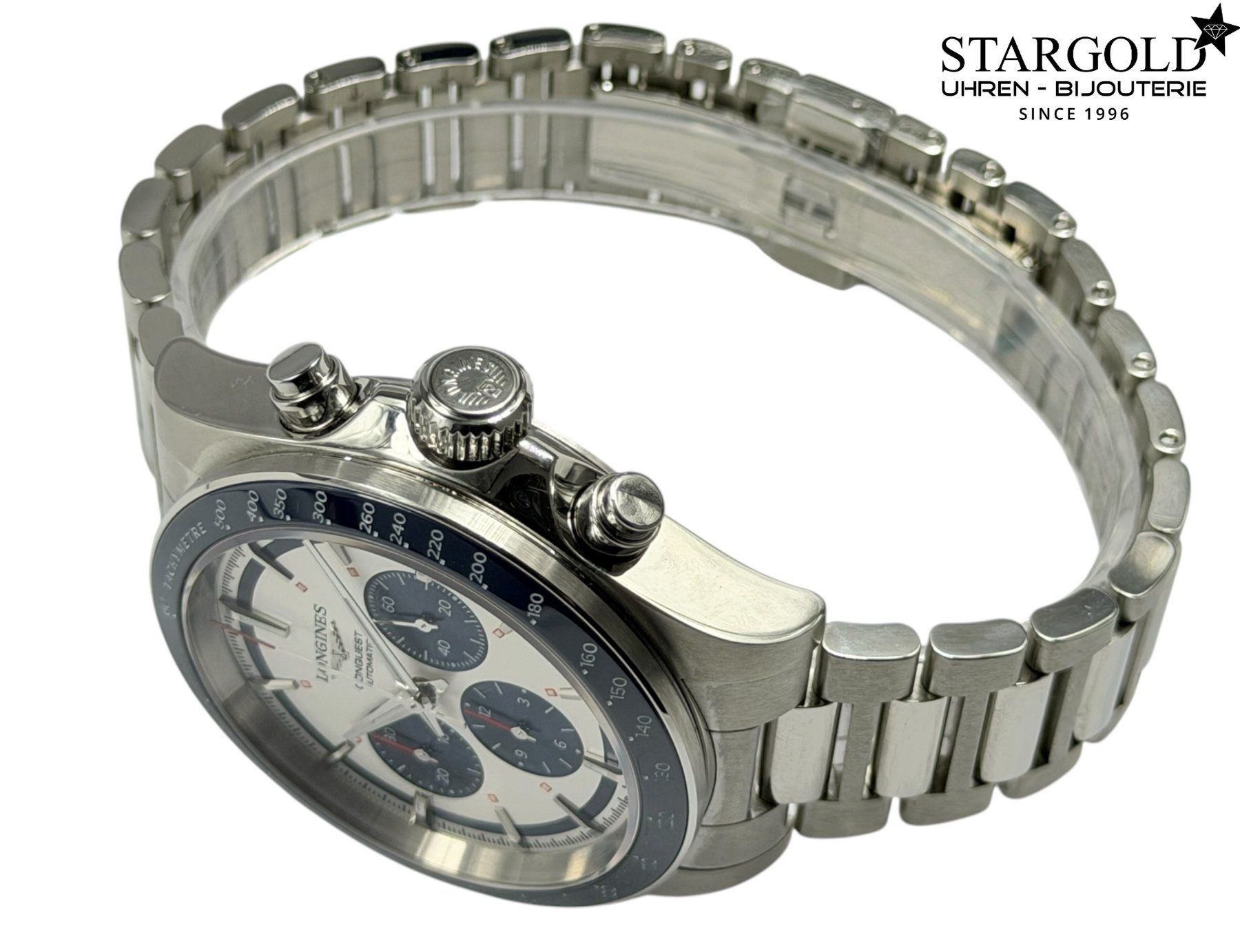 Longines Orologi: Longines Conquest Chronograph -  L3.835.4.98.6 – Usato da Zürich venduto da Stargold-Uhren 5