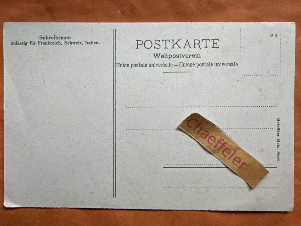 Cartoline postali: Alte Ansichtskarte Staubbachfall Lauterbrunnen Schweiz – Difettoso da Zürich venduto da Chaeffeler 1