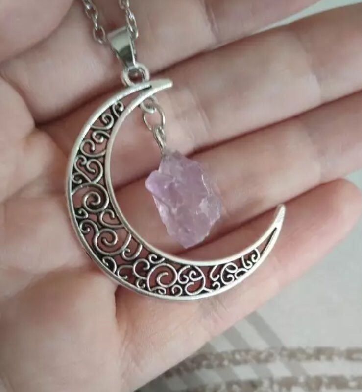 Catenine: Rosenquarz Mond-Halskette – Nuovo e nell'imballaggio originale da Thun venduto da tulu_1995