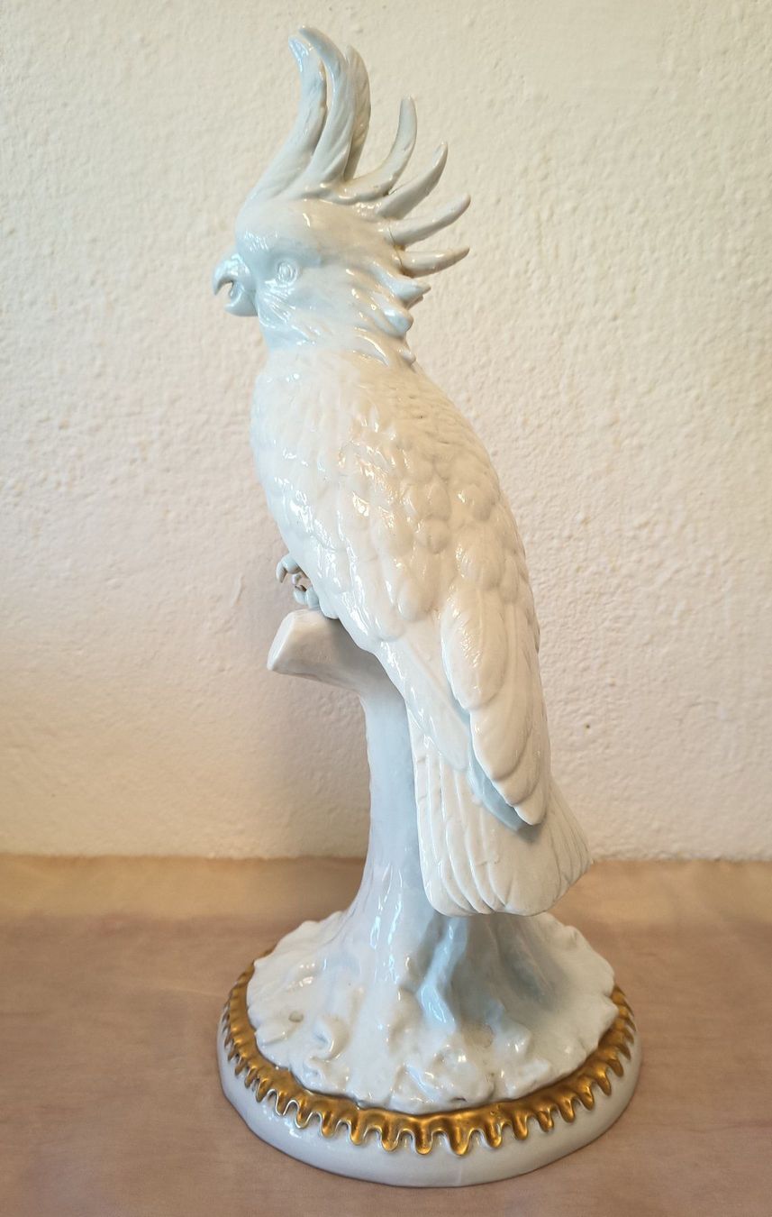 Figuren: Porzellan Figur "Kakadu" – Gebraucht aus Schwerzenbach von oldthings79 2