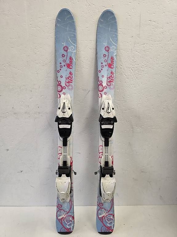 Skis Enfant HEAD – 117 Cm (1m17) – Alpin Avec Fixations – Occasion