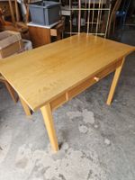 Tisch Massivholz mit Schublade guter Zustand Schreinerarbeit