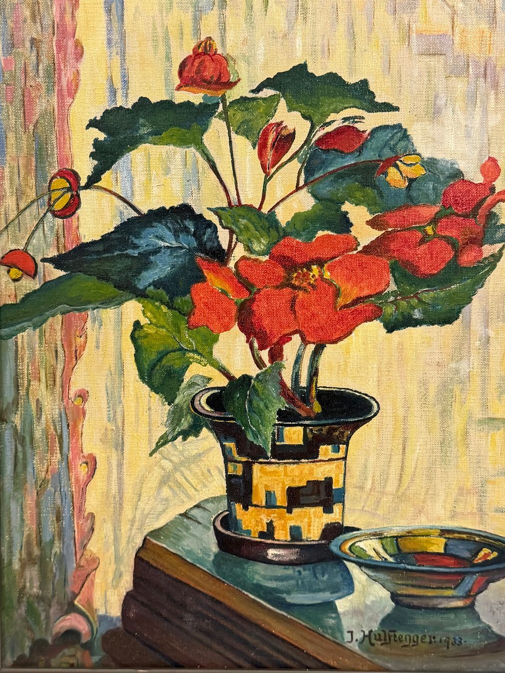 Dipinti: J. hulftegger 1933 Original Gemälde – Usato da Basel venduto da PAUL_ART 1